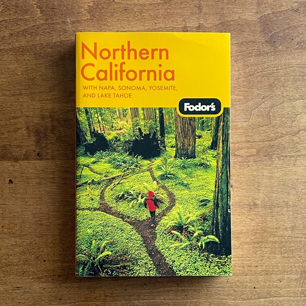 Paperback Book Northern California Fodor’s Travel Explore Cali Guide